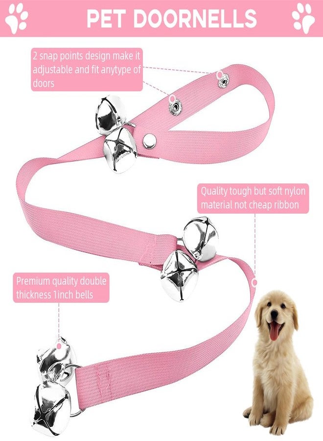 Qpets® Dog DoorBells, Dog Training Bells Dog Training Bell for Behavior Training & Communication, Door Hanging Bell for Puppies & Adult Dog, Use for Training Dog and Alerting Owners to Dogs Access - Image 3